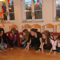 Jugendliche beim Fasching 